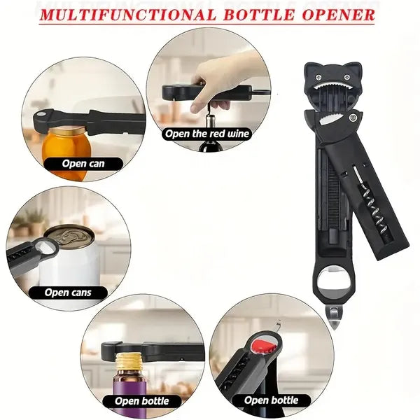 Easy Grip 4-in-1 & 5-in-1 Can Opener for Seniors