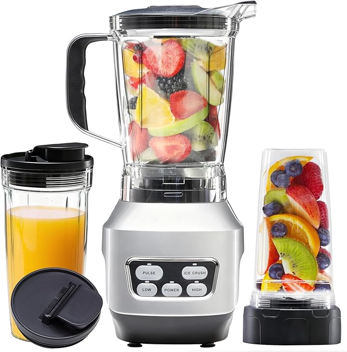 High-Speed Countertop Blender 1.5L – Multi-Function Smoothie & Ice Crushing Blender 1200W