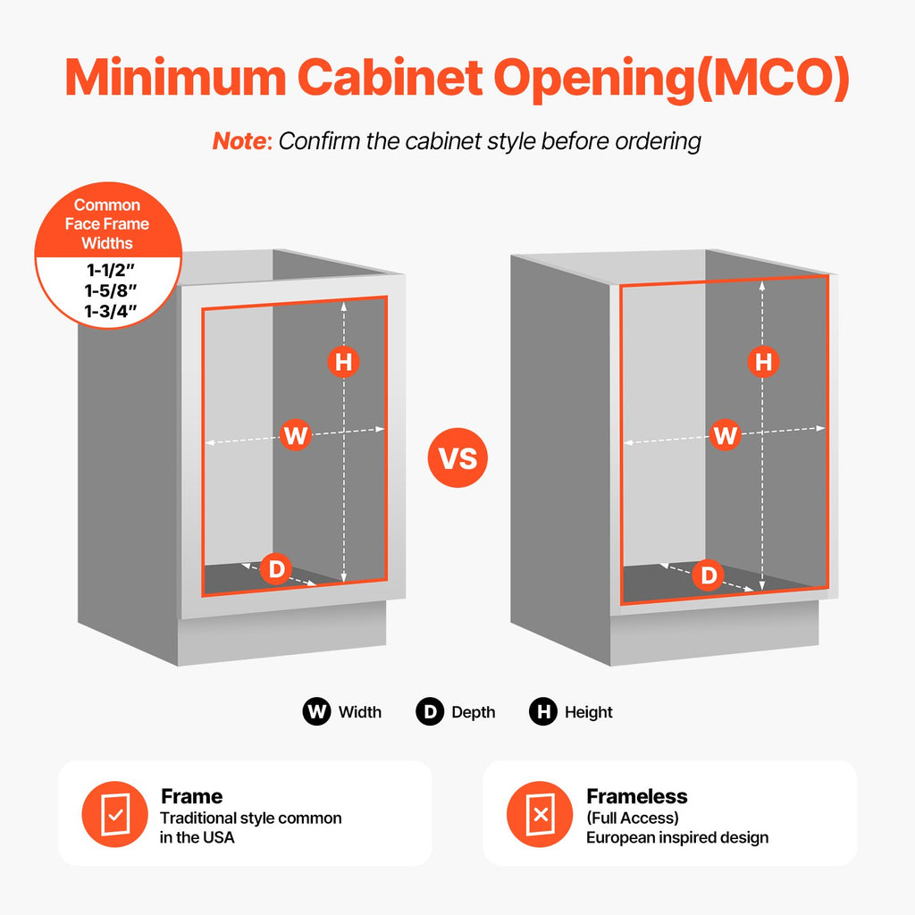 Double Pull-Out Trash Can 70QT – Under Cabinet Waste Bin
